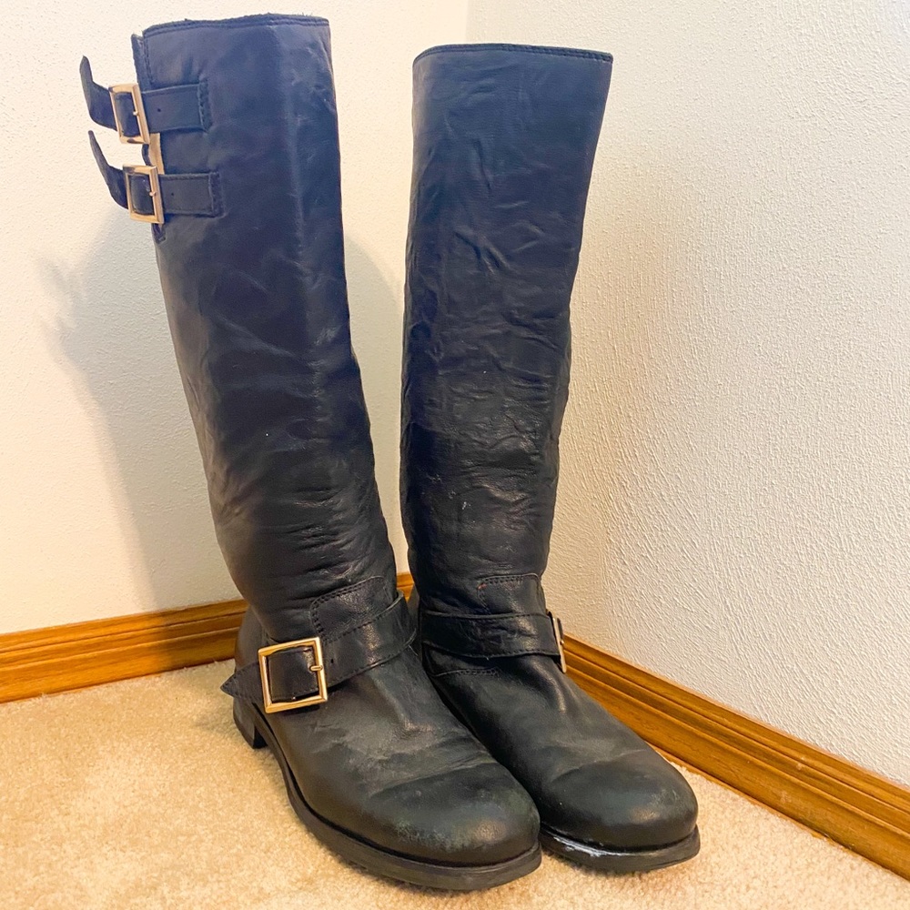 Jimmy Choo biker boots
